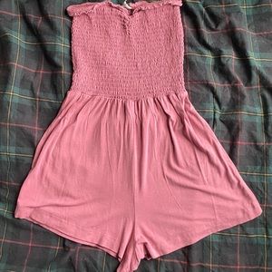 LA Hearts Strapless Romper